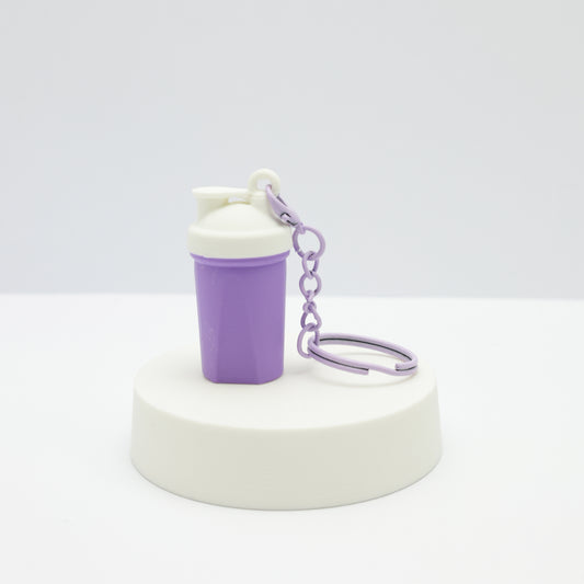 3 Llaveros Shaker Proteína Gym