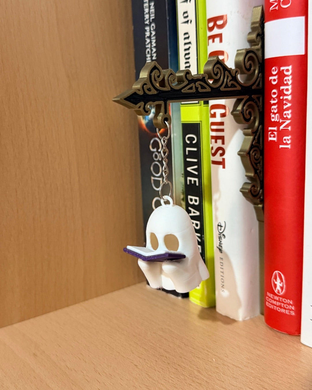 Fantasma Lector para Estantería de Libros