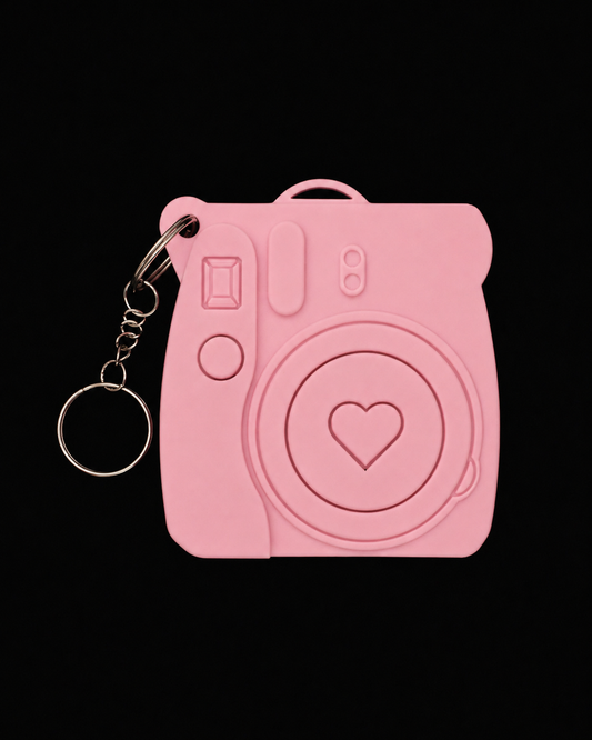 Llavero Porta Fotos Diseño Cámara Instantanea