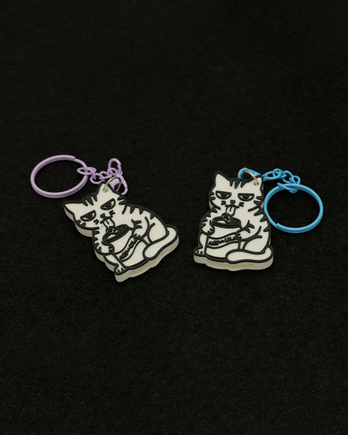 Pack 2 Llaveros Gatos Abrelatas 3D