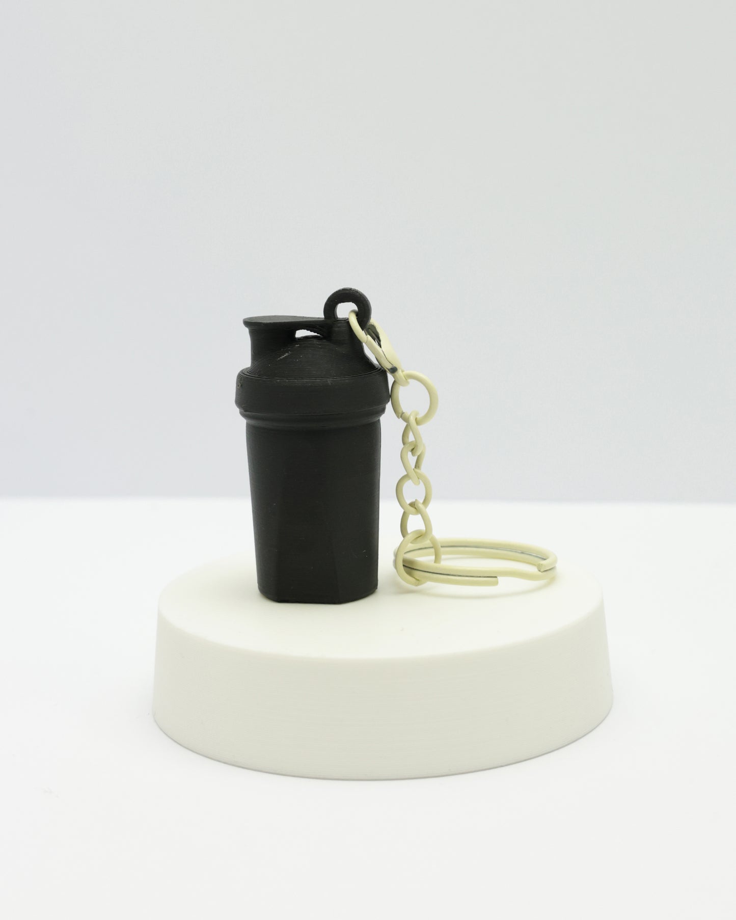 Llaveros Shaker Gimnasio Negro