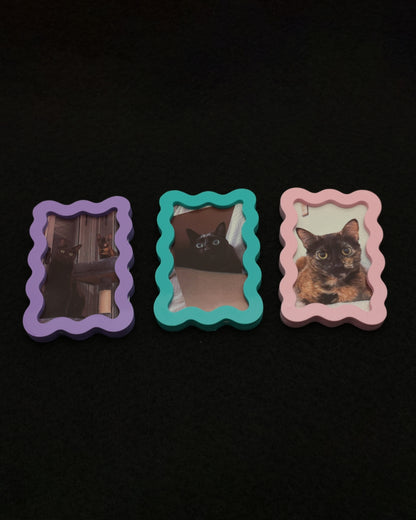 Pack de 3 Marcos Magnéticos para Fotos Pequeñas