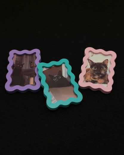 Pack de 3 Marcos Magnéticos para Fotos Pequeñas