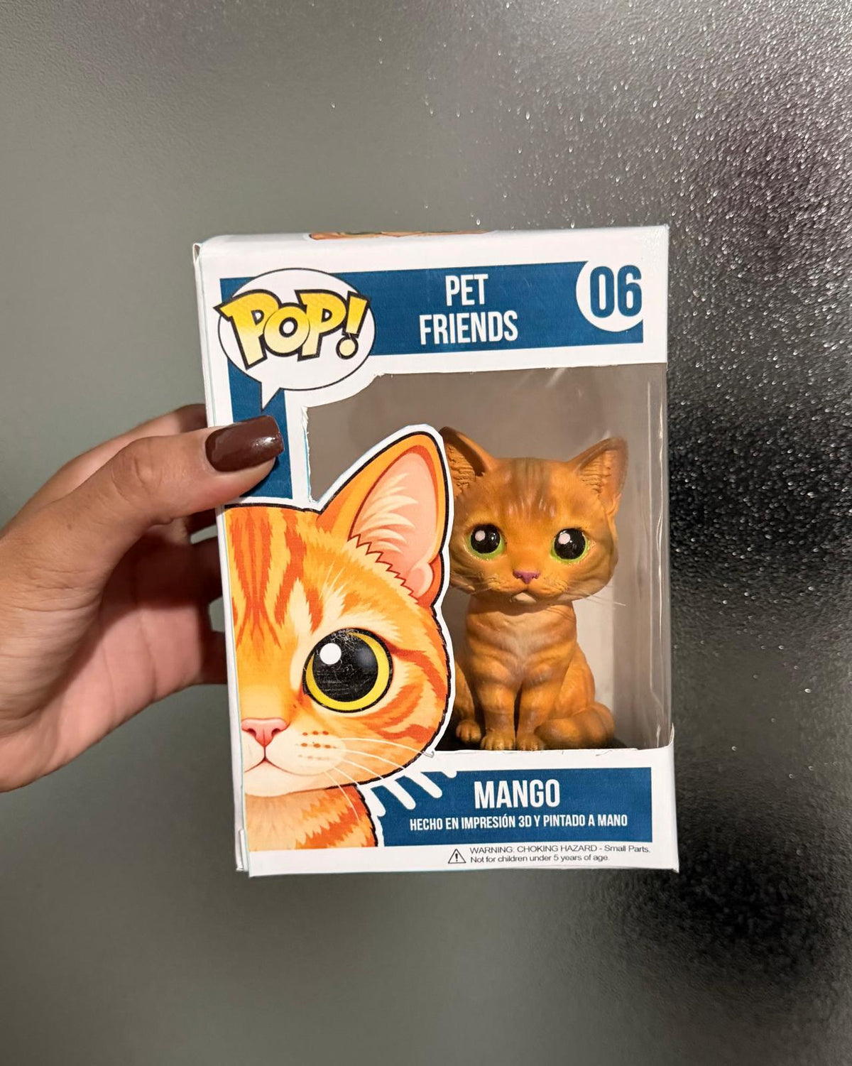 Figura Personalizada de tu Mascota estilo Funko | con Cajita