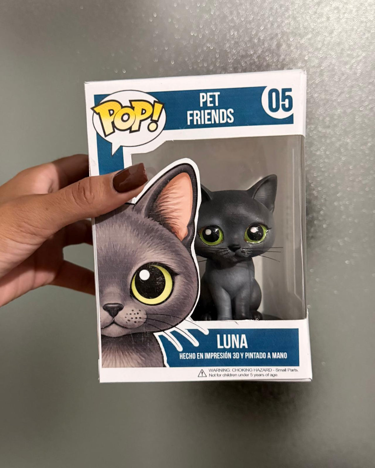 Figura Personalizada de tu Mascota estilo Funko | con Cajita