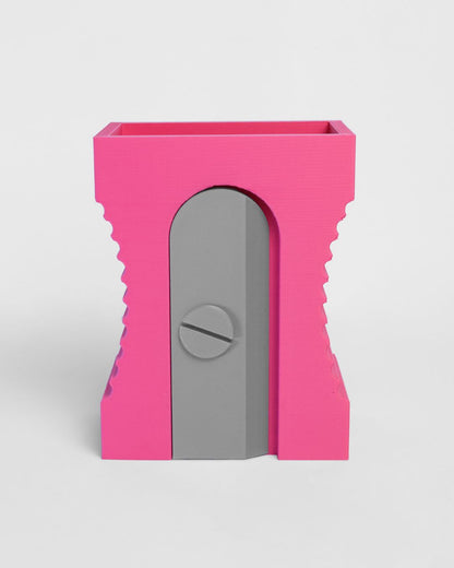 Portalápices Diseño de Sacapuntas Rosa Barbie