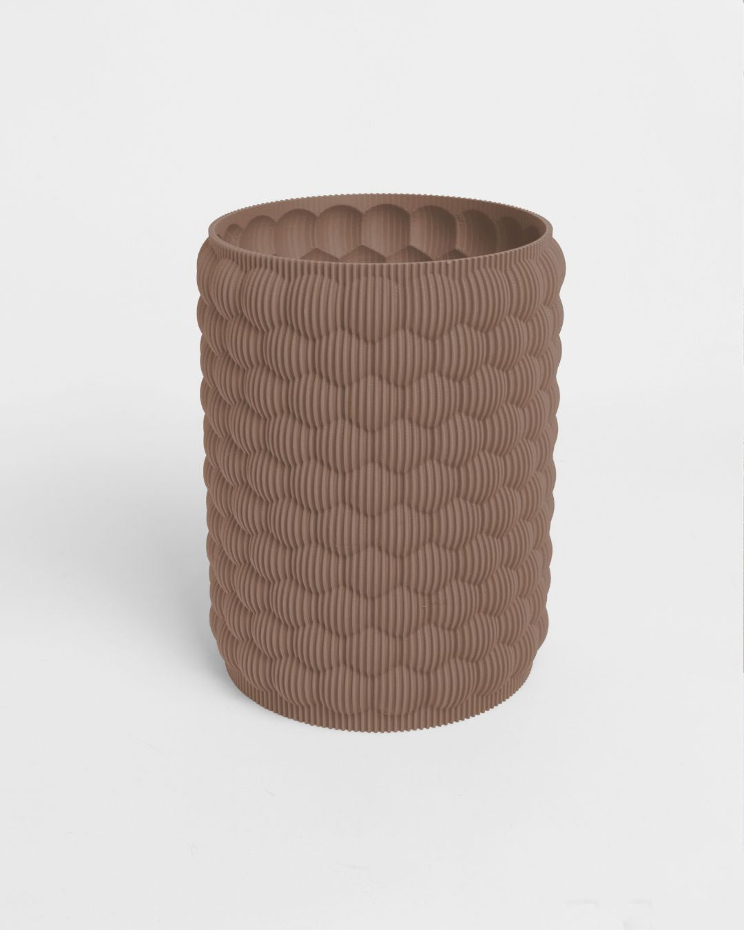 Portalápices Textura Bubble 3D Caramelo