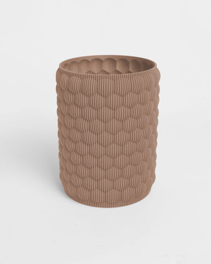 Portalápices Textura Bubble 3D Latte