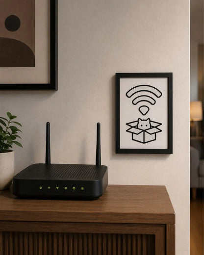 Placa NFC con diseño de Gatito